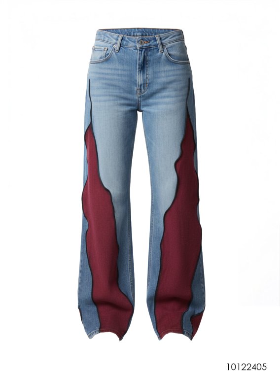 MOLDE PANTALON JEAN MUJER 2405