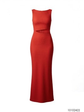 MOLDE VESTIDO LARGO MUJER 2422