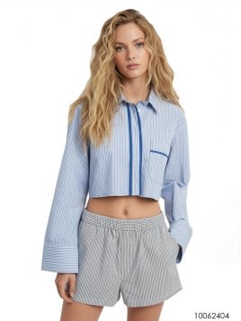 MOLDE BLUSA TOP MUJER 2404