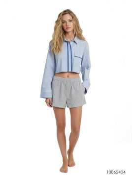 MOLDE BLUSA TOP MUJER 2404