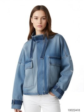 MOLDE CHAQUETA OVERSIZE MUJER 2418