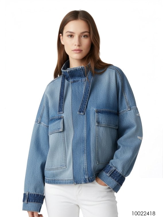 MOLDE CHAQUETA OVERSIZE MUJER 2418