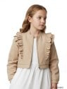 MOLDE CHAQUETA CON VUELOS NIÑA 2402
