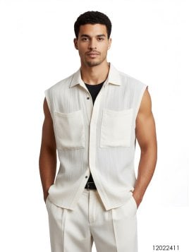 MOLDE CAMISA SIN MANGAS HOMBRE 2401