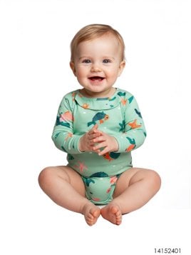 MOLDE TRAJE DE BAÑO 1 PIEZA BEBE 2401