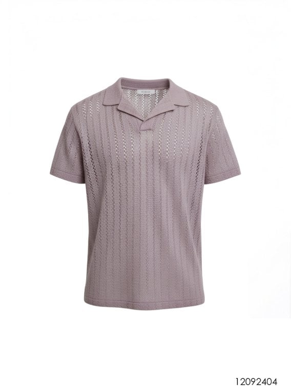 MOLDE POLERA TEJIDA HOMBRE 2404