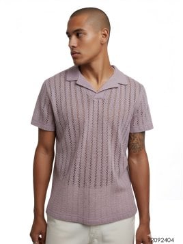 MOLDE POLERA TEJIDA HOMBRE 2404