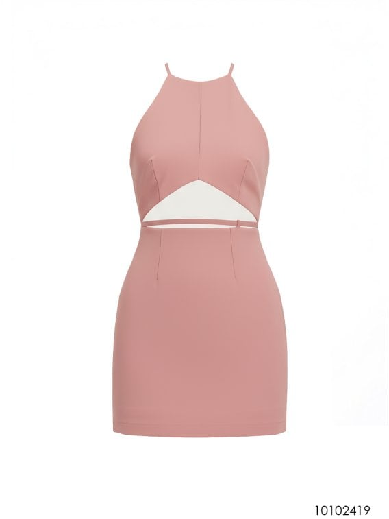 MOLDE VESTIDO CORTO MUJER 2419