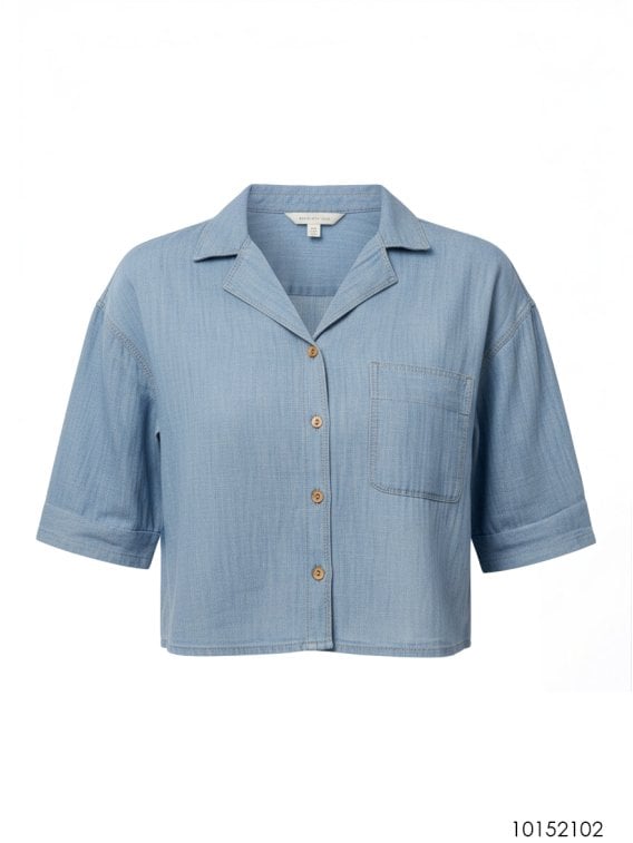 MOLDE BLUSA CROP MUJER 2403