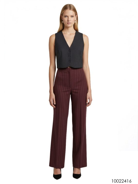 MOLDE CHAQUETA CHALECO MUJER 2416