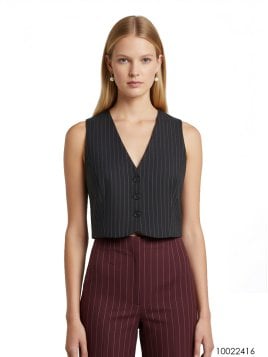 MOLDE CHAQUETA CHALECO MUJER 2416