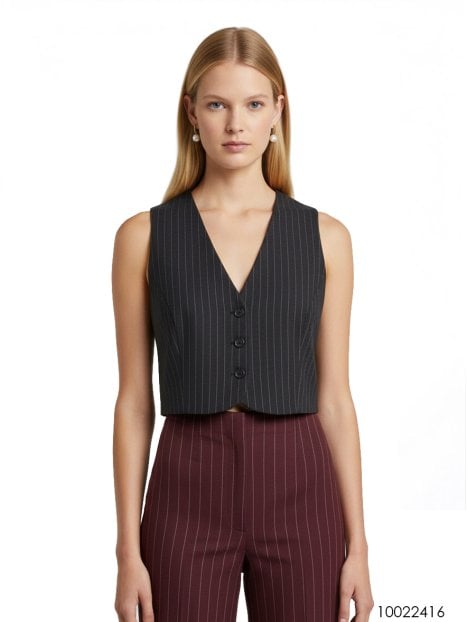 MOLDE CHAQUETA CHALECO MUJER 2416