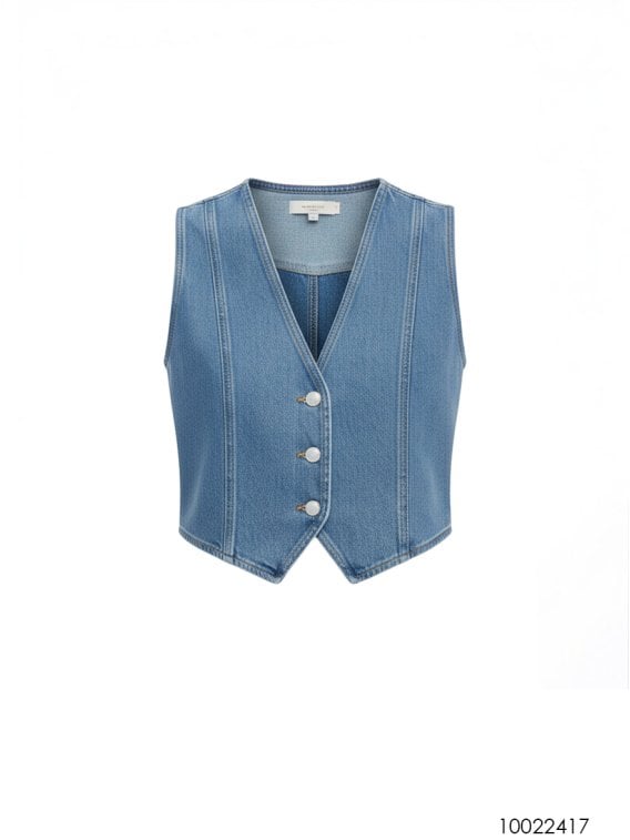 MOLDE CHAQUETA CHALECO MUJER 2417