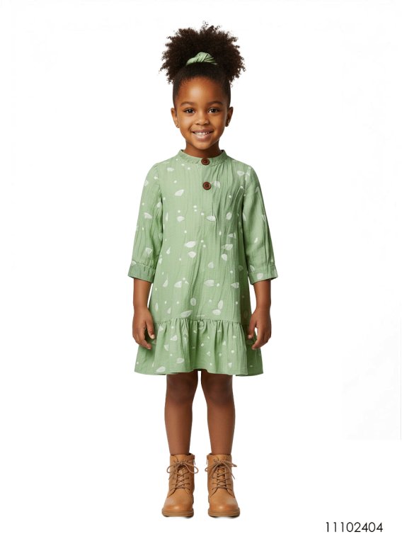 MOLDE VESTIDO EVASE NIÑA 2404 MOLDE VESTIDO EVASE NIÑA 2404