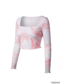 MOLDE TOP CORTO MUJER 2402