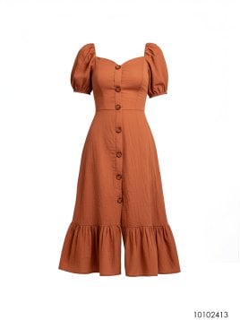 MOLDE VESTIDO MIDI MUJER 2413