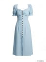 MOLDE VESTIDO MIDI MUJER 2414