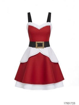 MOLDE DELANTAL NAVIDEÑO 1725