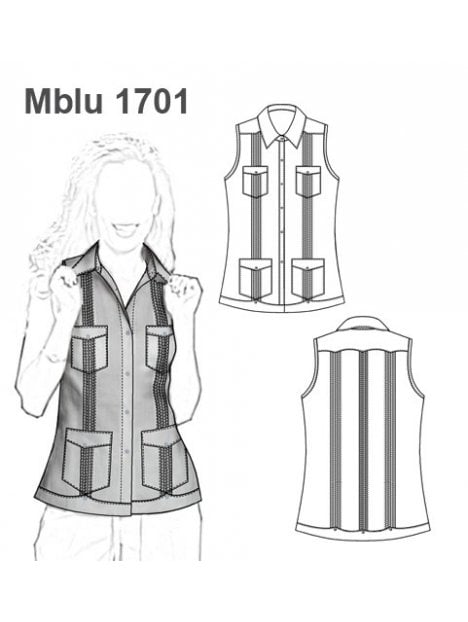 GUAYABERA SIN MANGAS