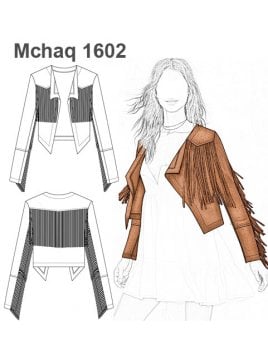 CHAQUETA TAPADO MUJER 1602
