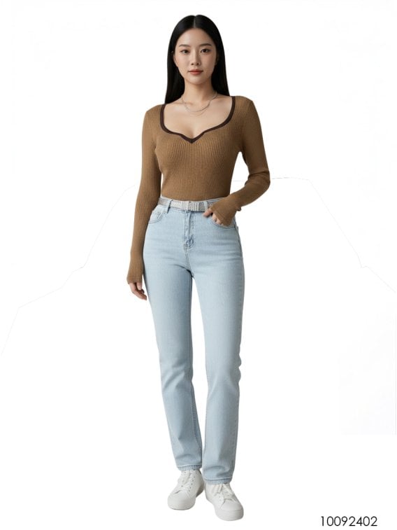 MOLDE POLERA AJUSTADA MUJER 2402