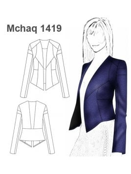 CHAQUETA CORTES MUJER