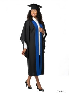 MOLDE TUNICA DE GRADUACION MUJER RT 2411