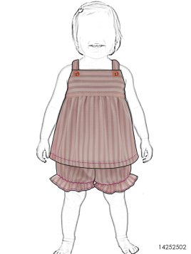 MOLDE CONJUNTO 2 PIEZAS BEBE 2502