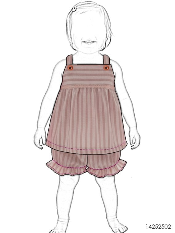 MOLDE CONJUNTO 2 PIEZAS BEBE 2502 MOLDE CONJUNTO 2 PIEZAS BEBE 2502