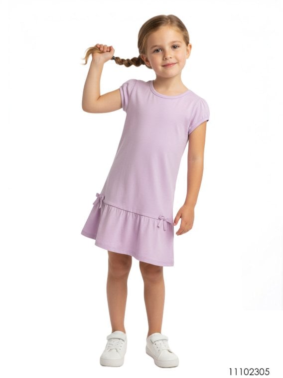 MOLDE VESTIDO SIMPLE NIÑA 2305