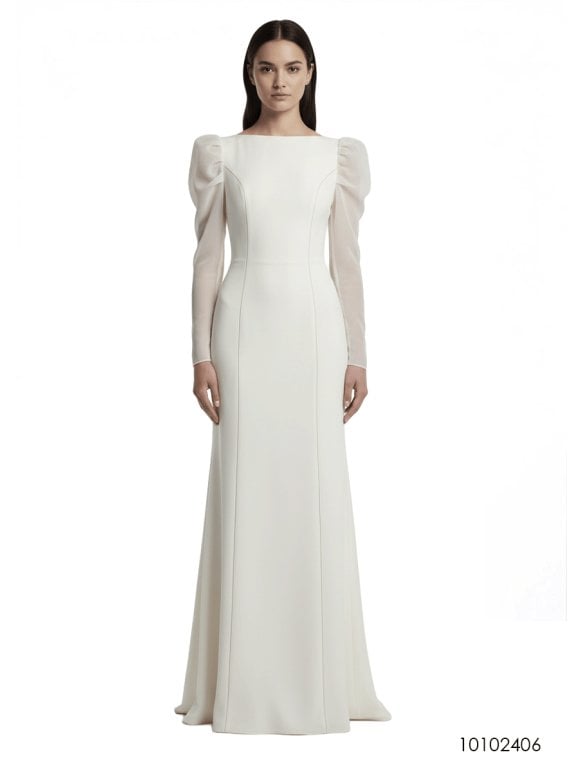 MOLDE VESTIDO NOVIA 2406