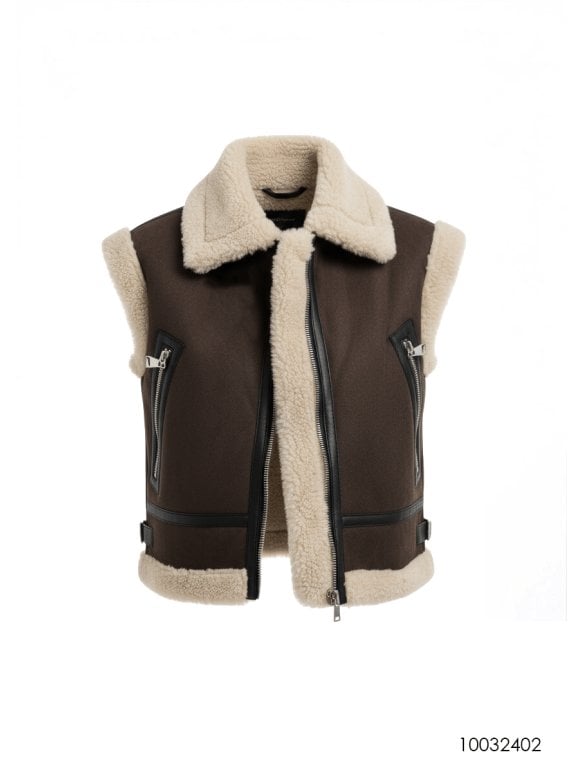 MOLDE PARKA CHALECO BIFAZ MUJER 2402