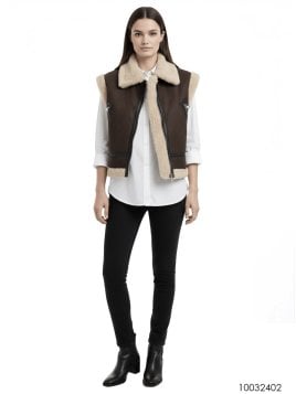 MOLDE PARKA CHALECO BIFAZ MUJER 2402