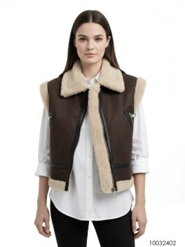 MOLDE PARKA CHALECO BIFAZ MUJER 2402