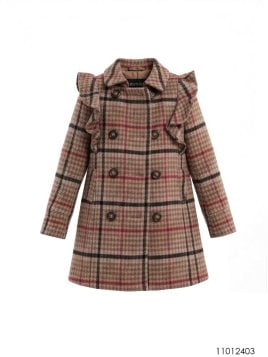 MOLDE ABRIGO TAPADO NIÑA 2403