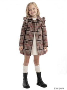 MOLDE ABRIGO TAPADO NIÑA 2403