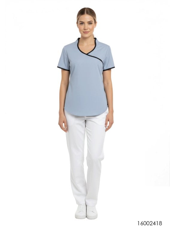 MOLDE BLUSA SANITARIA MUJER RT 2418