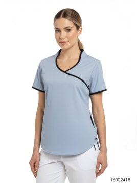 MOLDE BLUSA SANITARIA MUJER RT 2418