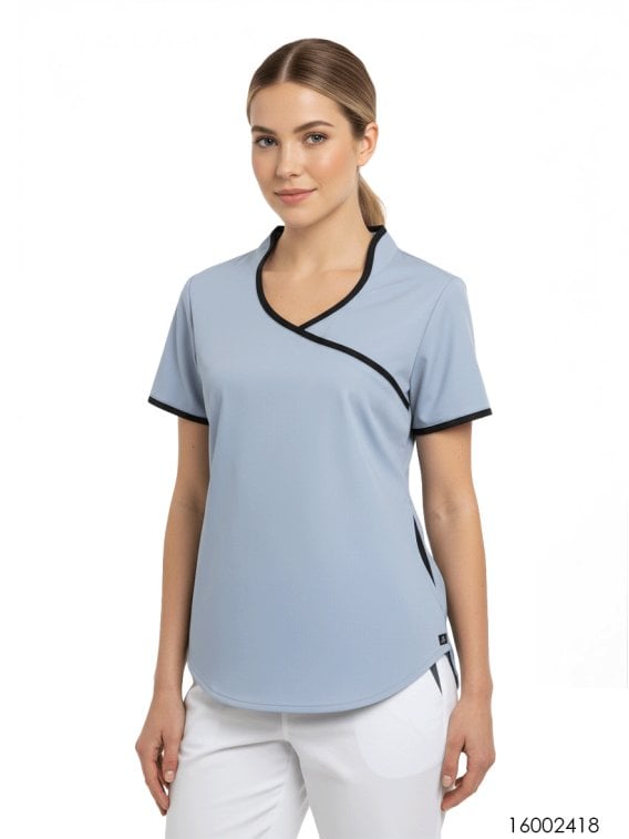 MOLDE BLUSA SANITARIA MUJER RT 2418
