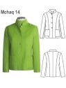 CHAQUETA CUELLO MAO MUJER, FORRO INTERIO