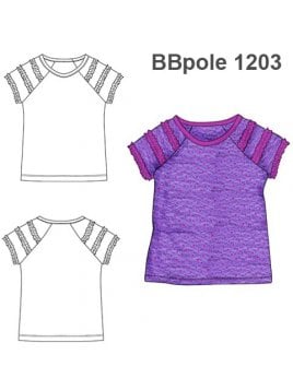 POLERA VIVOS RECOGIDOS