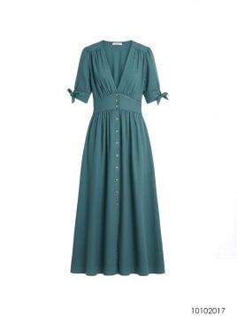 MOLDE VESTIDO EVASE MUJER 2017