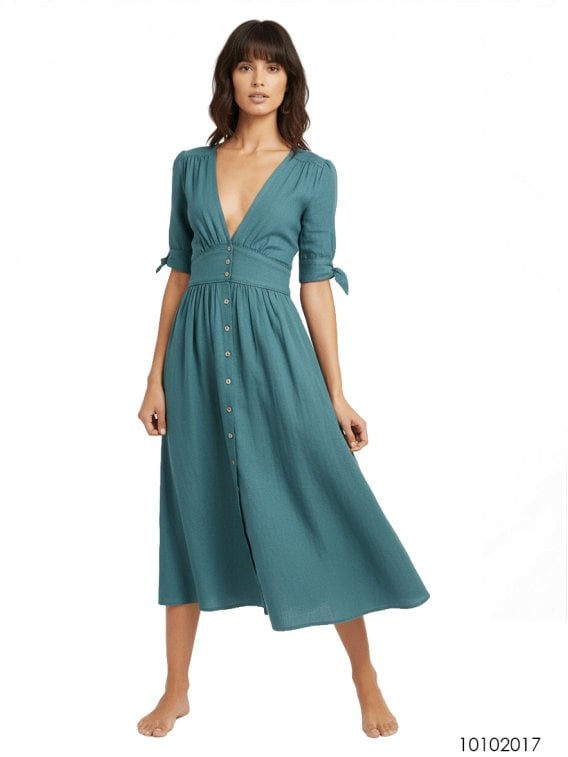 MOLDE VESTIDO EVASE MUJER 2017