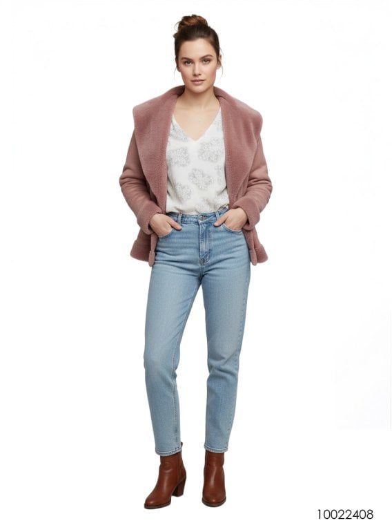 MOLDE CHAQUETA SIMPLE MUJER 2408