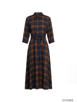 MOLDE VESTIDO CAMISERO MUJER 2405