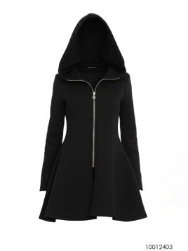 MOLDE ABRIGO CAPERUZA MUJER 2403