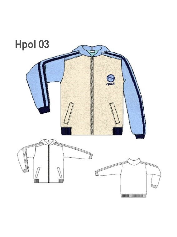 POLERON CHAQUETA HOMBRE 0903