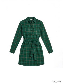 MOLDE VESTIDO CAMISERO MUJER 2403