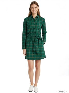 MOLDE VESTIDO CAMISERO MUJER 2403