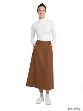 MOLDE FALDA JEAN MUJER 2309
